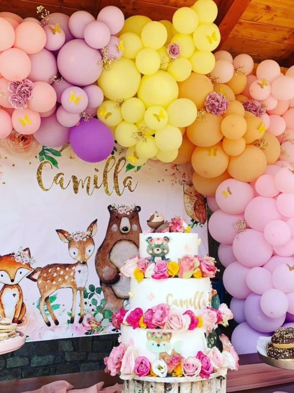 Torta baby shower bambina - Le dolcezze di Liz