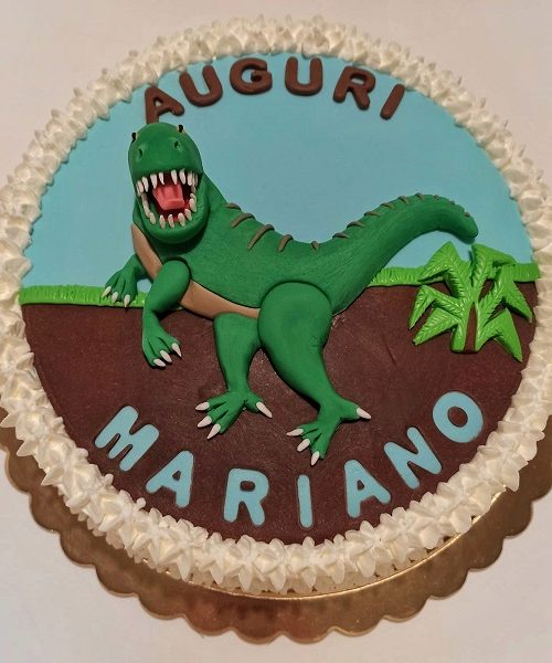 Torta Dinosauro @Scatti_gustosi