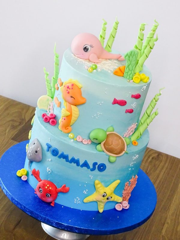 Torta tema mare Cake Studio Dolci Creativi