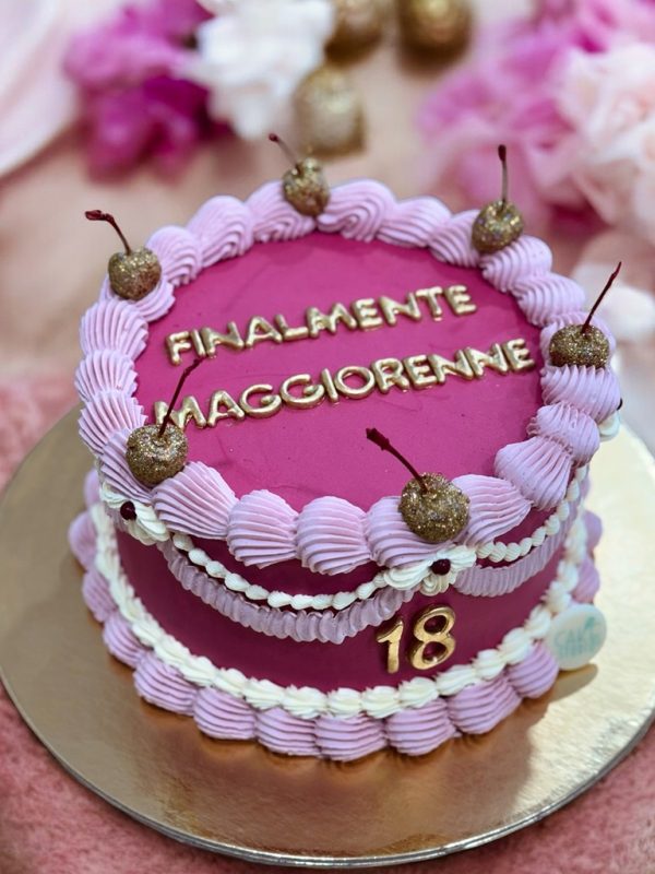 Torta vintage Cake Studio Dolci Creativi