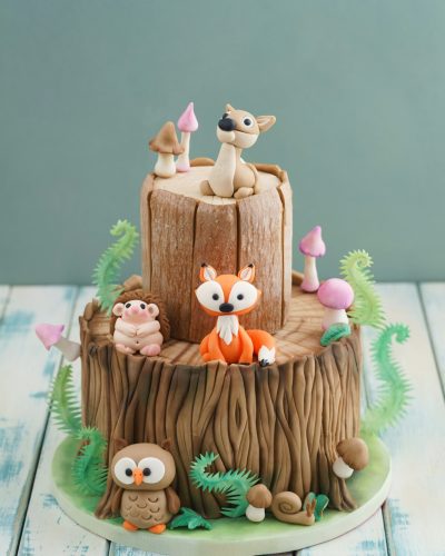 Torta foresta incantata - Torte Personalizzate per Eventi